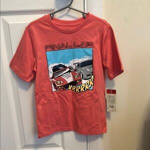 Final Lap Kids' Red Graphic Tee